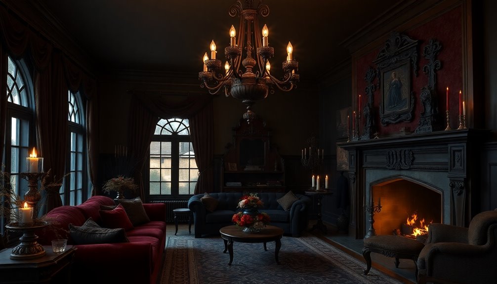 elegant gothic holiday celebrations