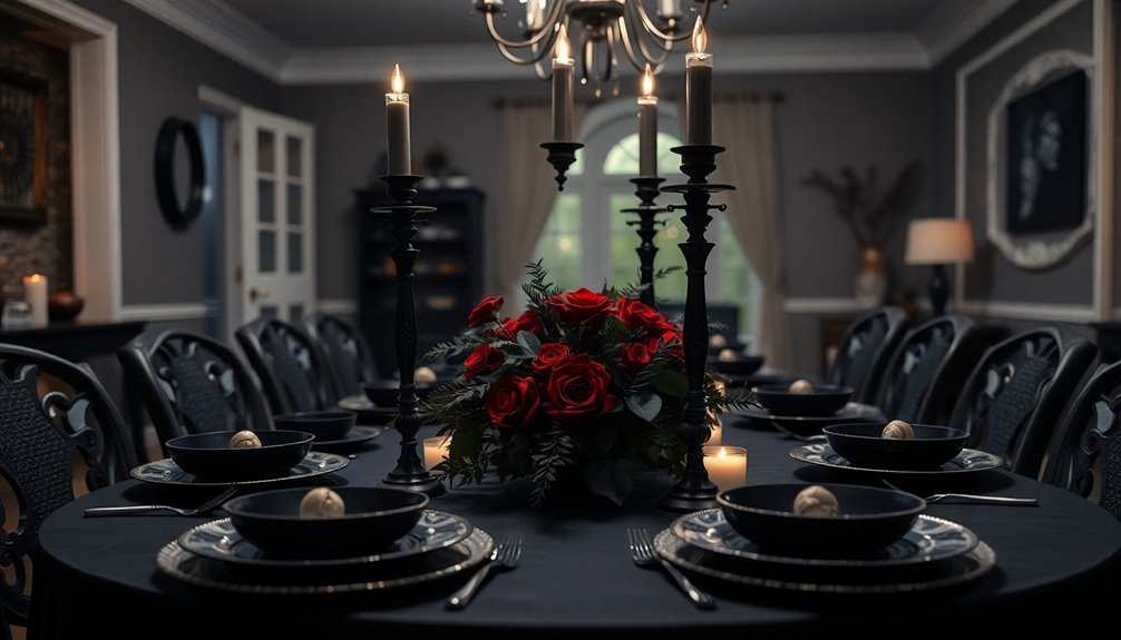 elegant thanksgiving table decor