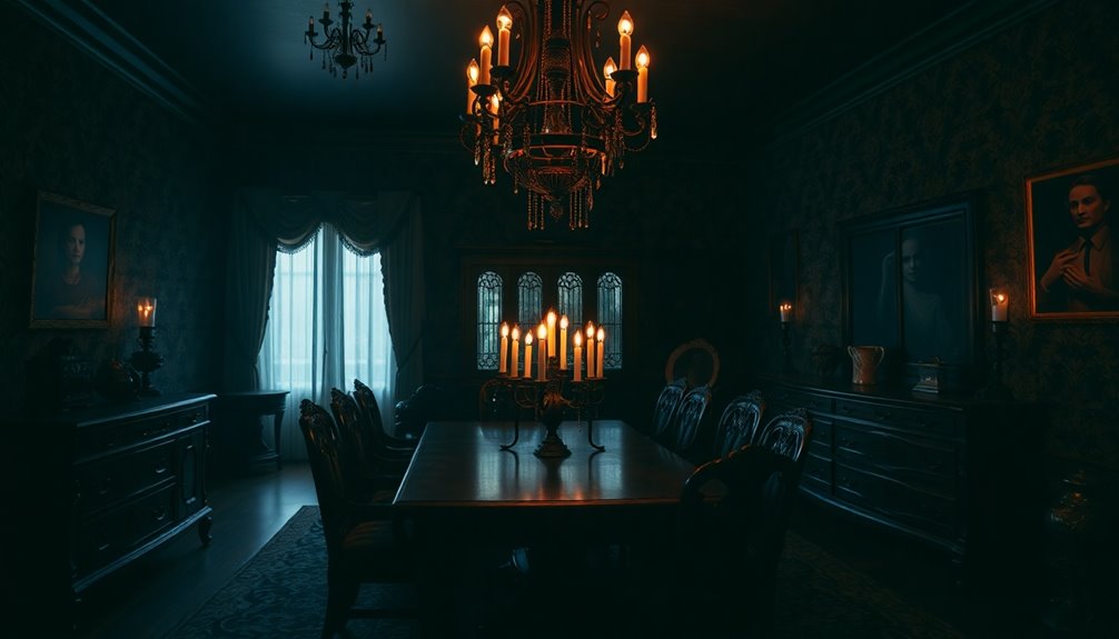 gothic elegance for dining