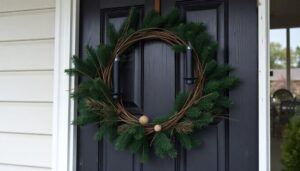 gothic themed christmas wreaths
